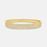 Wide Pave Bangle