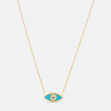 Turquoise Evil Eye Necklace