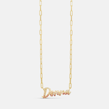 Personalized Ombre Name Necklace