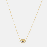 Evil Eye Cut Out Necklace
