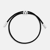 Adjustable Initial Rope Bracelet