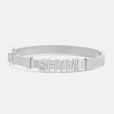 Personalized Moving Name Bangle