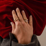 Baguette Wrap Ring