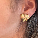 Sunburst Heart Earrings
