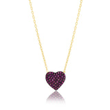 Mini Pave Heart