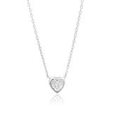 Mini Bezel Solitaire Necklace