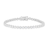 2mm Classic Bezel Set Tennis Bracelet