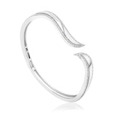 Pave Outline Curl Cuff