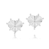 Sunburst Heart Earrings