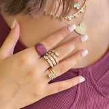 Spiral Heart Ring