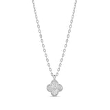 Small Fluted Flower Necklace