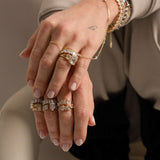 Baguette Wrap Ring