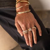 Oval Prong-Set Eternity Band