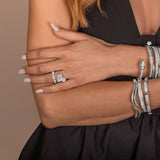 Three Stone Cocktail Ring
