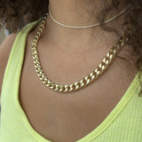 1.5mm Thin Tennis Necklace