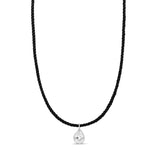 Cord Necklace with Fancy Shape
