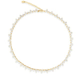 Cluster Tennis Necklace