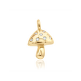 Mushroom Charm Necklace