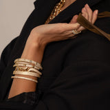 Wide Pave Bangle