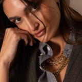 Beaded Ball Bar Necklace