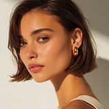 Curved Chunky Hoops