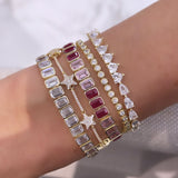 2mm Classic Bezel Set Tennis Bracelet