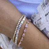 2mm Classic Bezel Set Tennis Bracelet
