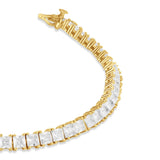Large Square Tennis Bracelet