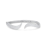 Pave Curl Cuff