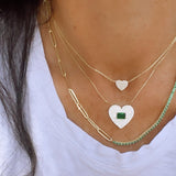 Mini Pave Heart