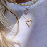 Bezel-Set Solitaire Necklace