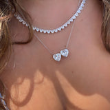 1.5mm Thin Tennis Necklace