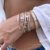 Baguette Wrap Bangle