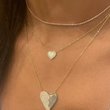 1.5mm Thin Tennis Necklace