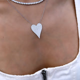 Jumbo Pave Heart