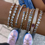 Multi Shape Tennis Bracelet