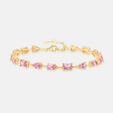 Multi Shape Bar Tennis Bracelet