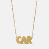 Personalized Bubble Letter Necklace