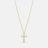 Small Pave Cross