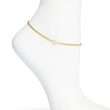 Curb Chain with Stone