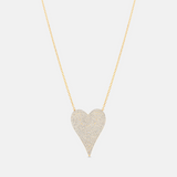Jumbo Pave Heart
