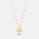 Mushroom Charm Necklace