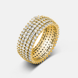 Pave Cigar Ring
