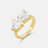 Two Stone Cocktail Ring