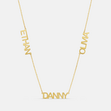 Personalized Multi Name Necklace