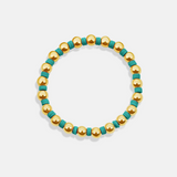 Elastic Beaded Colored Bracelet