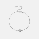 Single Fluted Flower Bracelet