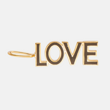Enamel LOVE Charm