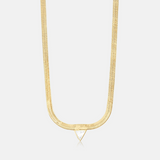 Herringbone with Stone