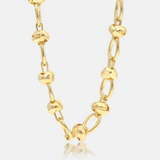 Oval Link Knotted Chain